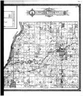 Fractional Township 38 N., Ranges 19 and 20 W., Webster, Siren, Falun - Right, Burnett County 1915 Microfilm